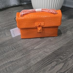 Kurt Geiger LondonMini Brixton Croc Embossed Crossbody Bag